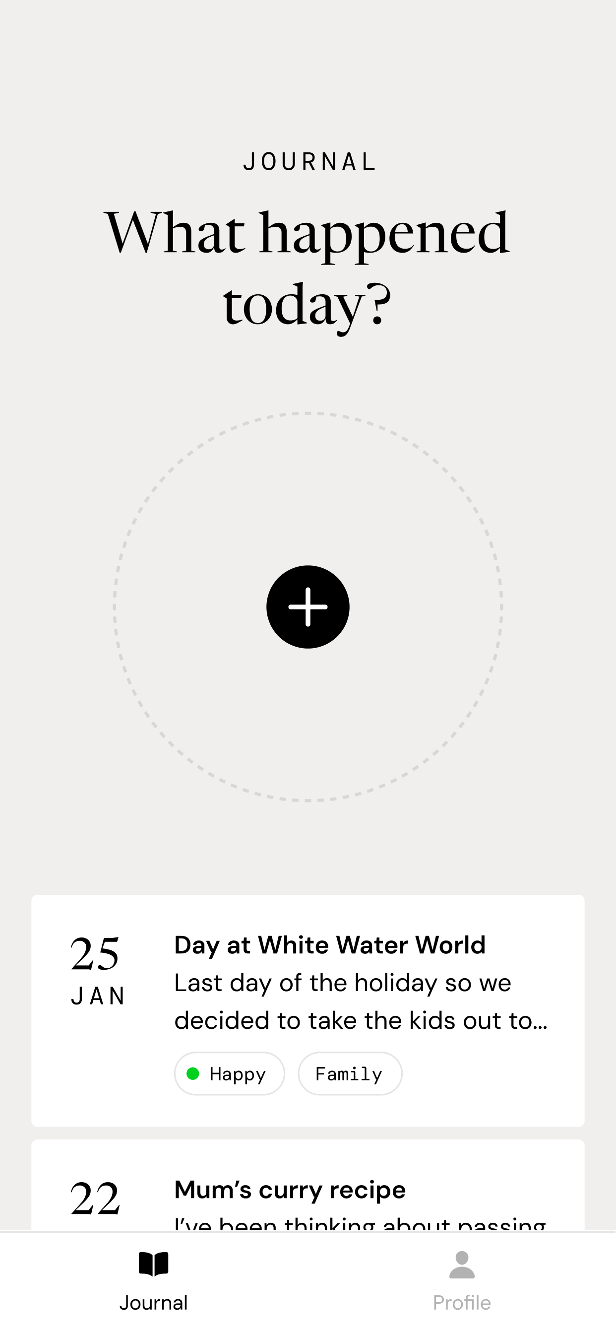 Arc Journal screenshot 1